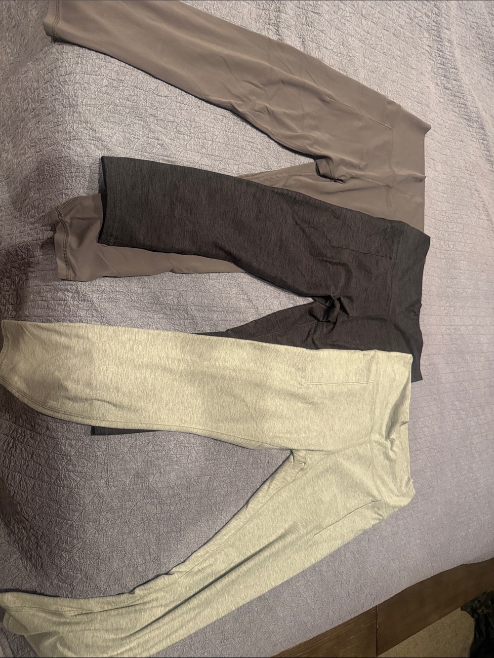 AVIA & Athletic Core - size Large- 3 pair leggings.